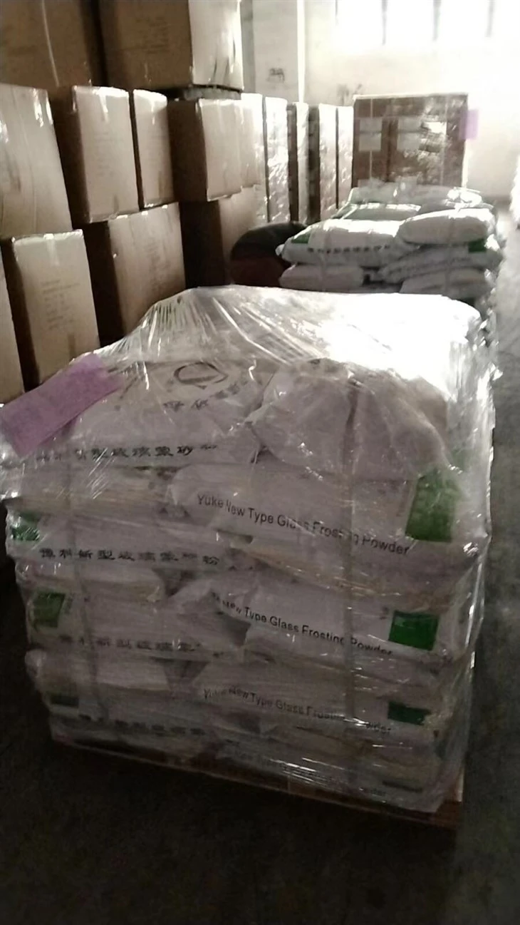 Matt Glass And Chemicals For Its Production