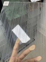 Plain Etched Glass For Architecture Bathroom Block Enclosed Artist Glass