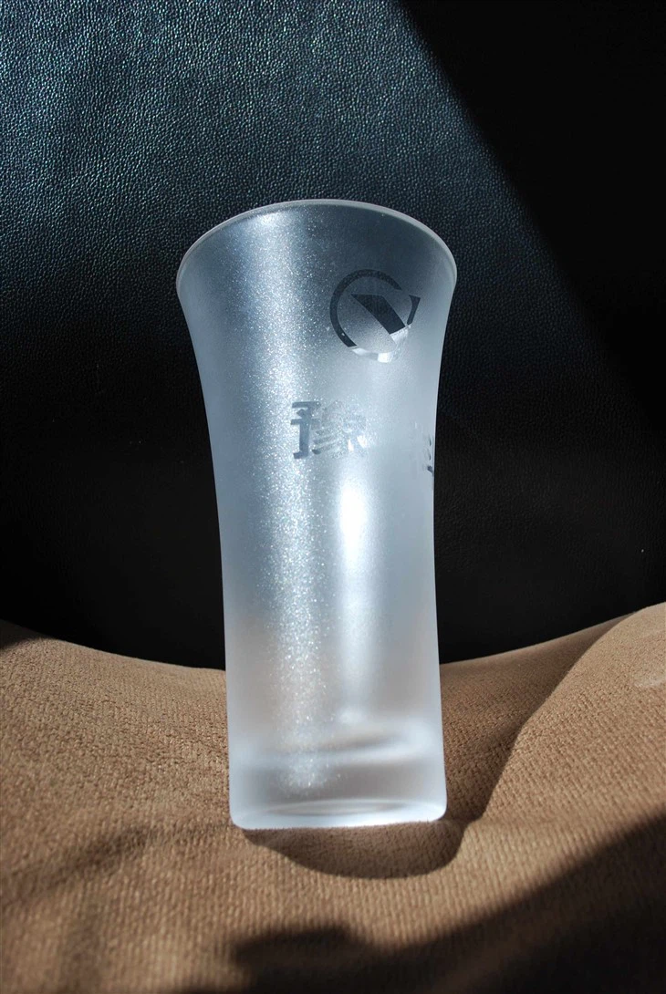Big Oil Sand Effect Glass Vase