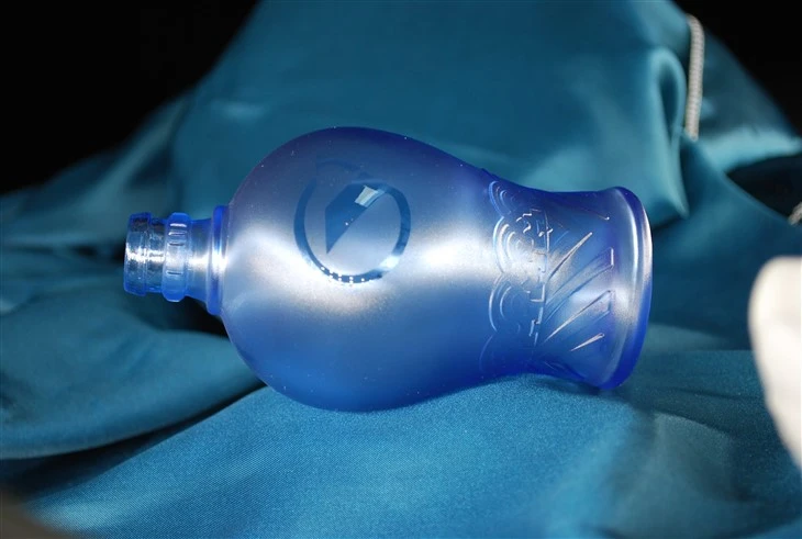Oil Sand Glass Liquor Bottle